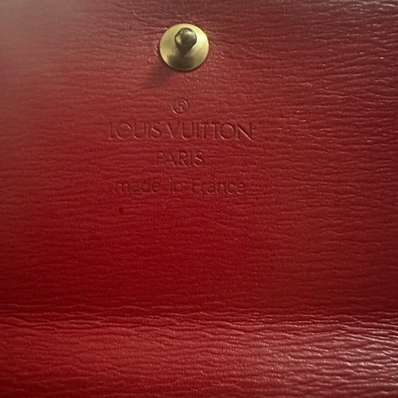 Louis Vuitton LV Red Epi Wallet - Picture 12 of 15
